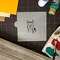 Llama Cookie & Craft Stencil | CM124 by Designer Stencils | Cookie Decorating Tools | Baking Stencils for Royal Icing, Airbrush, Dusting Powder | Craft Stencils for Canvas, Paper, Wood | Reusable Food Grade Stencil